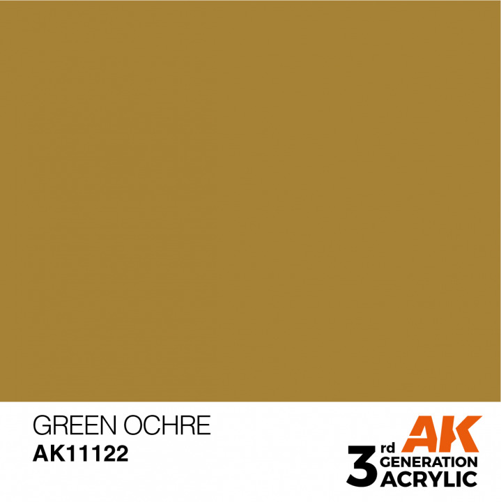 Boxart Green Ochre - Standard AK 3rd Generation Boxart Green Ochre - Standard AK 3rd Generation