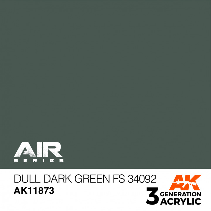 Boxart Dull Dark Green FS 34092 AK 3rd Generation - Air Boxart Dull Dark Green FS 34092 AK 3rd Generation - Air