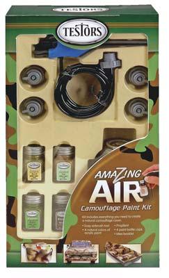 Boxart Amazing Air Camouflage Paint Set  Testors