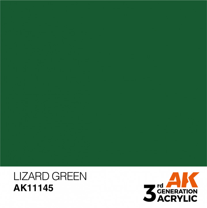 Boxart Lizard Green - Standard AK 3rd Generation Boxart Lizard Green - Standard AK 3rd Generation