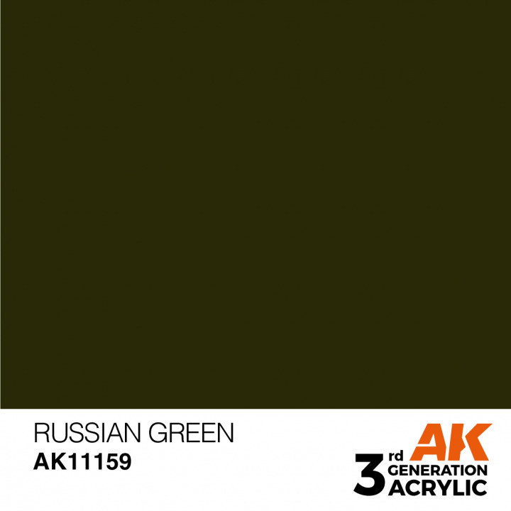 Boxart Russian Green - Standard AK 3rd Generation Boxart Russian Green - Standard AK 3rd Generation