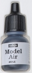 Boxart Dark Grey Blue - RAL 7024 054 Vallejo Model Air