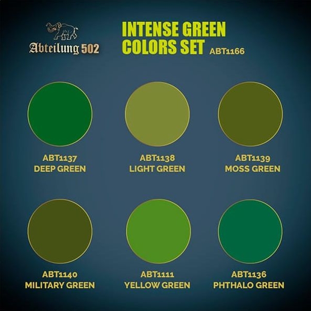 Boxart Intense Greens Colors  Abteilung 502
