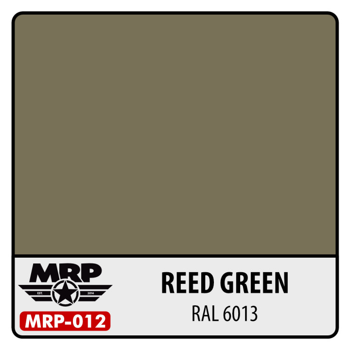 Boxart Reed Green RAL 6013 MR.Paint Boxart Reed Green RAL 6013 MR.Paint