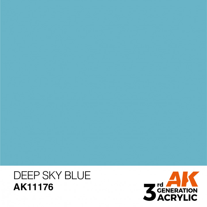 Boxart Deep Sky Blue - Standard AK 3rd Generation Boxart Deep Sky Blue - Standard AK 3rd Generation