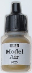 Boxart Dark Yellow, RAL 7028, Dunkelgelb 025 Vallejo Model Air