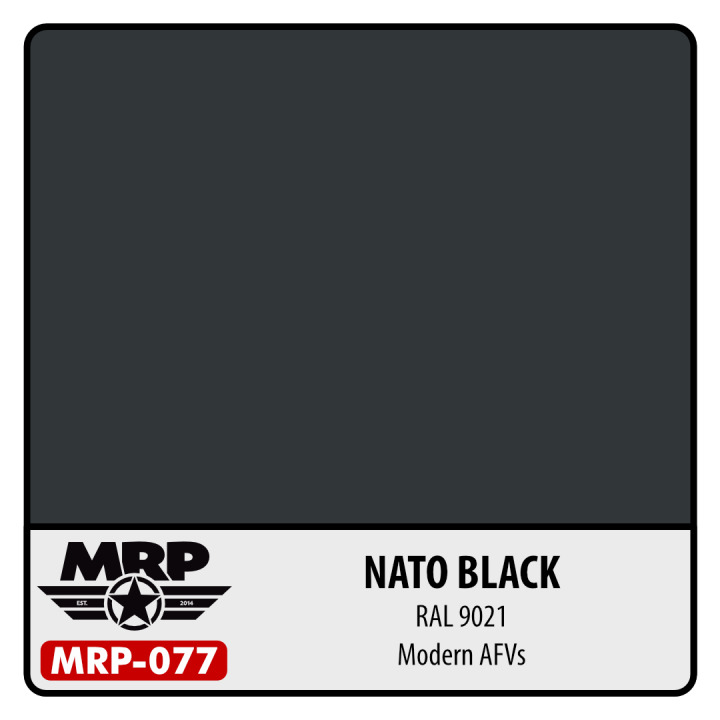 Boxart NATO Black (RAL 9021) MR.Paint Boxart NATO Black (RAL 9021) MR.Paint