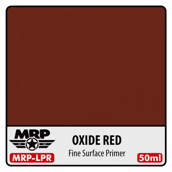 Boxart Fine Surface Primer - Red Oxide  MR.Paint