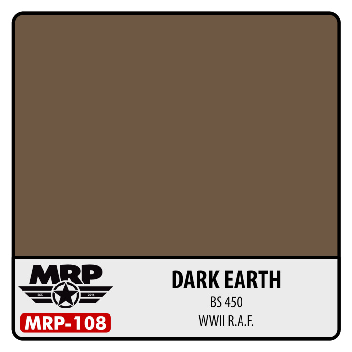 Boxart WWII RAF - Dark Earth (BS 450) MR.Paint Boxart WWII RAF - Dark Earth (BS 450) MR.Paint