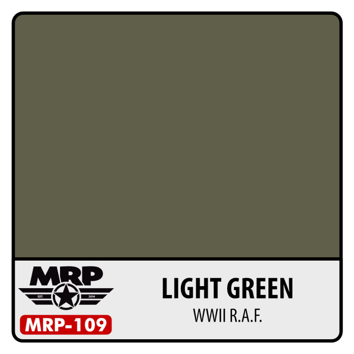 Boxart WWII RAF - Light Green MR.Paint Boxart WWII RAF - Light Green MR.Paint