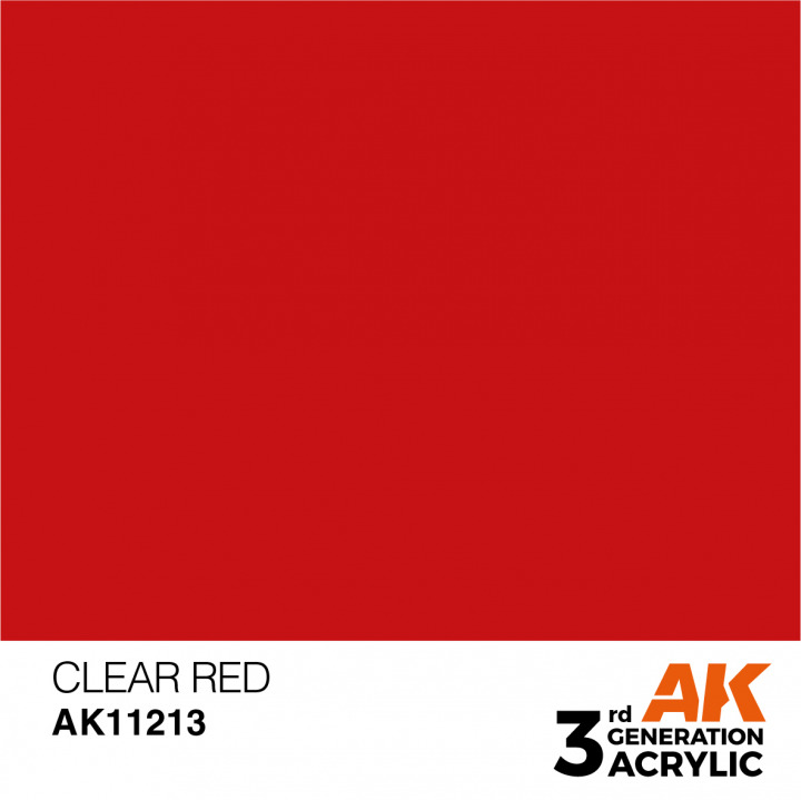 Boxart Clear Red - Standard AK 3rd Generation Boxart Clear Red - Standard AK 3rd Generation
