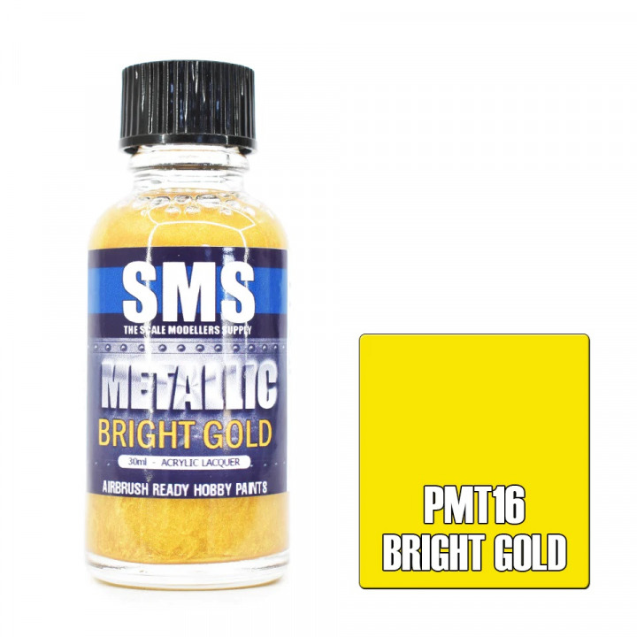 Boxart Metallic BRIGHT GOLD PMT16 SMS Boxart Metallic BRIGHT GOLD PMT16 SMS