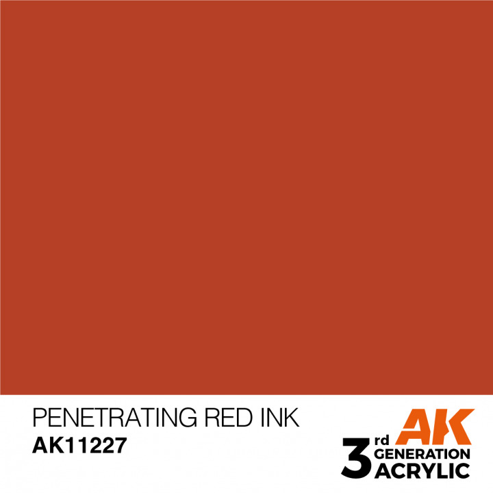 Boxart Penetrating Red - Ink AK 3rd Generation Boxart Penetrating Red - Ink AK 3rd Generation
