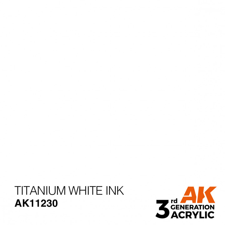 Boxart Titanium White - Ink AK 3rd Generation Boxart Titanium White - Ink AK 3rd Generation