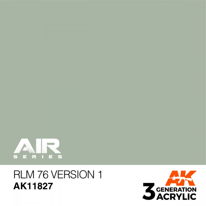 Boxart RLM 76 Version 1 AK 3rd Generation - Air Boxart RLM 76 Version 1 AK 3rd Generation - Air