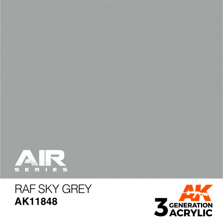 Boxart RAF Sky Grey AK 3rd Generation - Air Boxart RAF Sky Grey AK 3rd Generation - Air