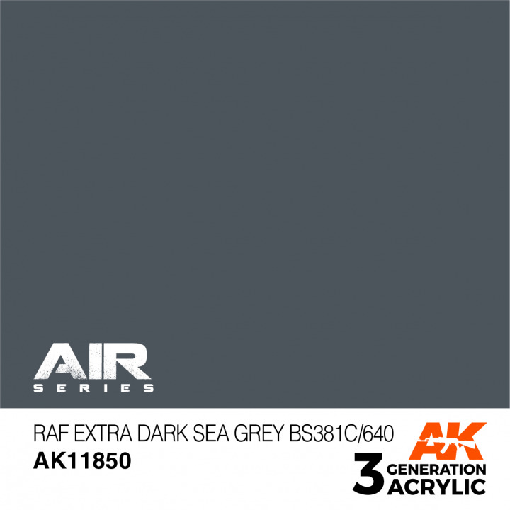 Boxart RAF Extra Dark Sea Grey AK 3rd Generation - Air Boxart RAF Extra Dark Sea Grey AK 3rd Generation - Air