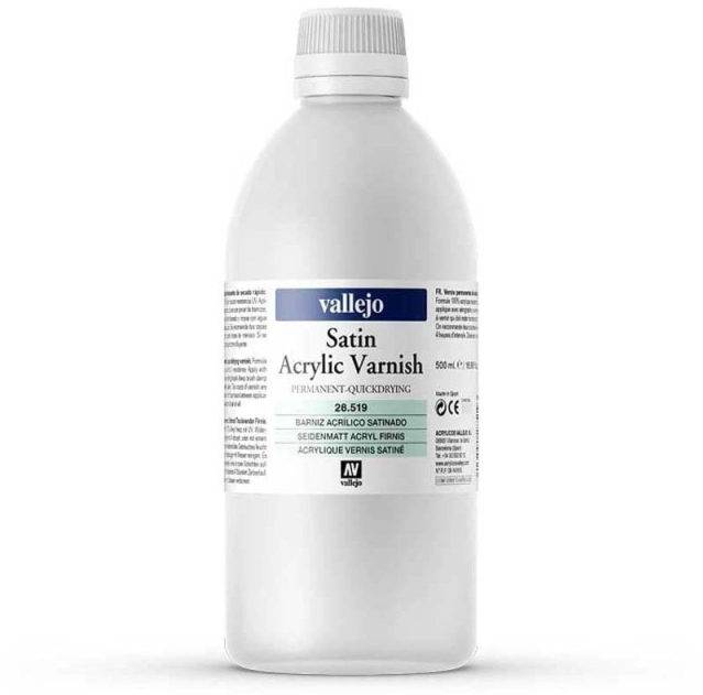 Boxart Satin Varnish  Vallejo 
