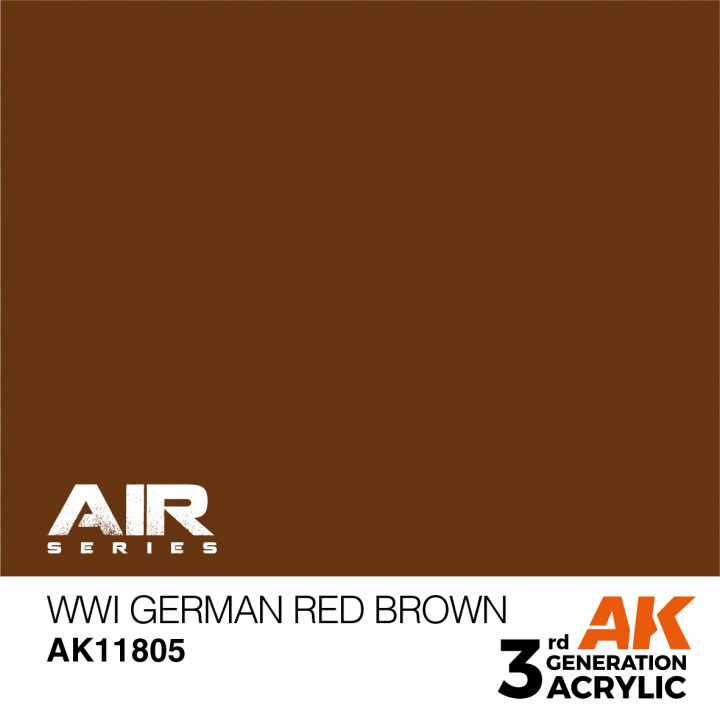 Boxart WWI German Red Brown AK 3rd Generation - Air Boxart WWI German Red Brown AK 3rd Generation - Air