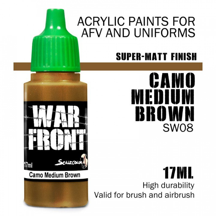 Boxart SS Camo Medium Brown  Scale75