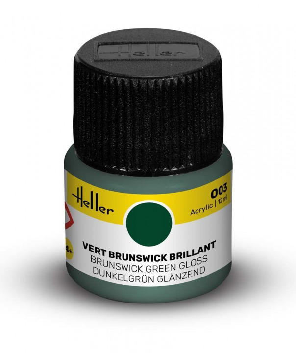 Boxart Vert Brunswick brilliant (Gloss Brunswick Green) 9003 Heller Acrylic Boxart Vert Brunswick brilliant (Gloss Brunswick Green) 9003 Heller Acrylic