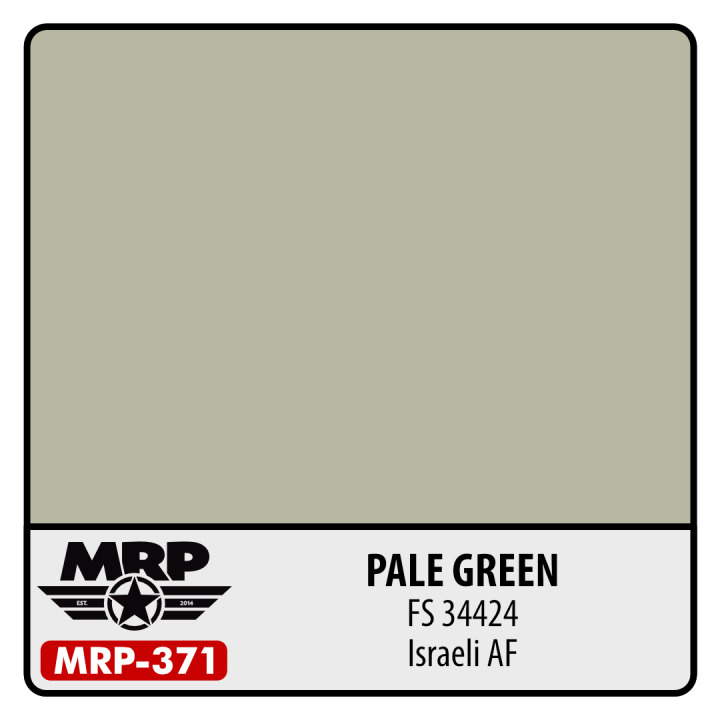 Boxart Pale Green (FS34424) - Israeli AF MR.Paint Boxart Pale Green (FS34424) - Israeli AF MR.Paint
