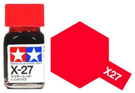 Boxart Clear Red 80027 Tamiya Boxart Clear Red 80027 Tamiya