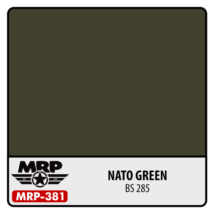 Boxart NATO Green (BS 285) MR.Paint Boxart NATO Green (BS 285) MR.Paint