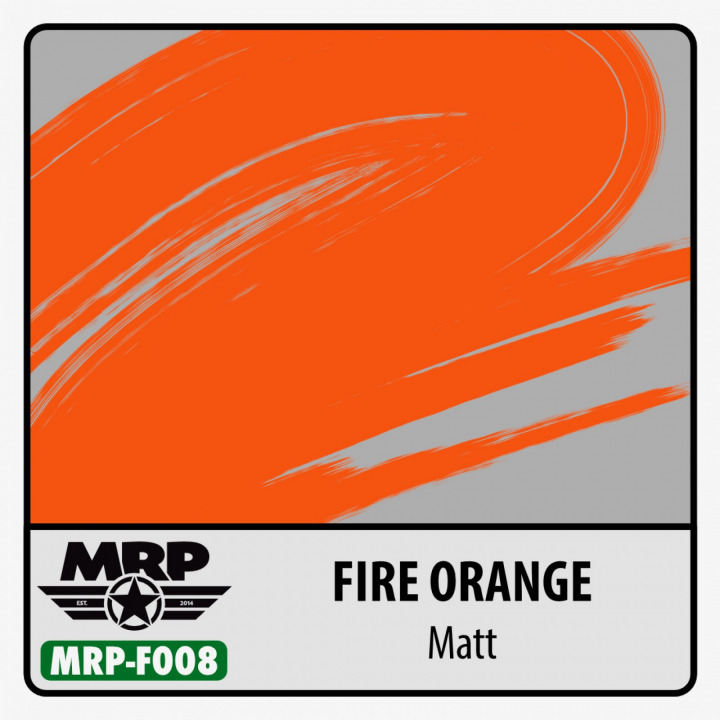 Boxart Fire Orange MR.Paint Boxart Fire Orange MR.Paint