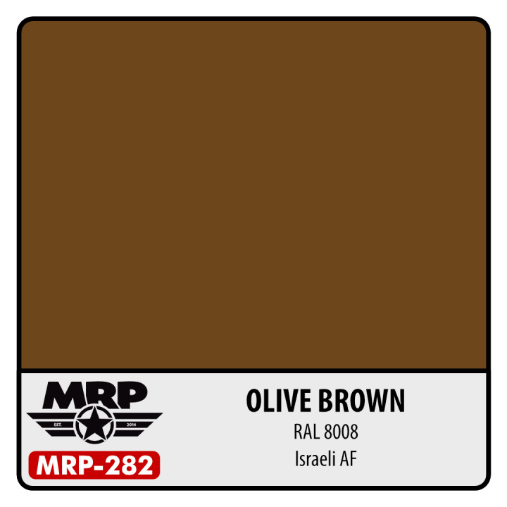 Boxart Olive Brown (RAL 8008) – Israeli AF MR.Paint Boxart Olive Brown (RAL 8008) – Israeli AF MR.Paint