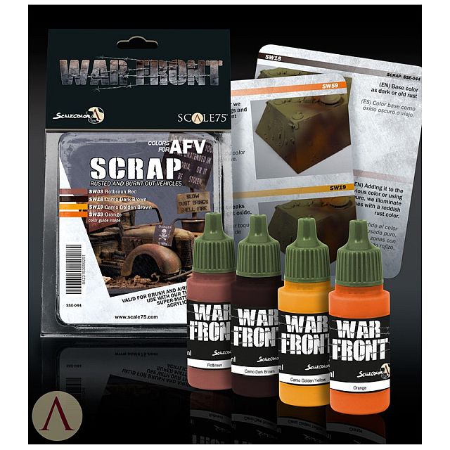 Boxart Scrap Paint Set  Scale75