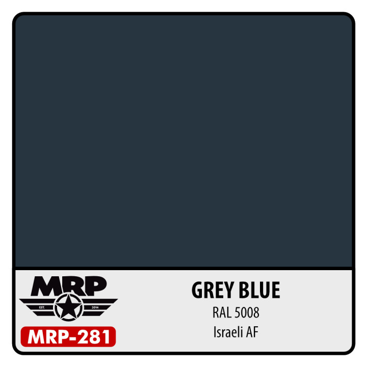 Boxart Grey Blue (RAL 5008) – Israeli AF MR.Paint Boxart Grey Blue (RAL 5008) – Israeli AF MR.Paint