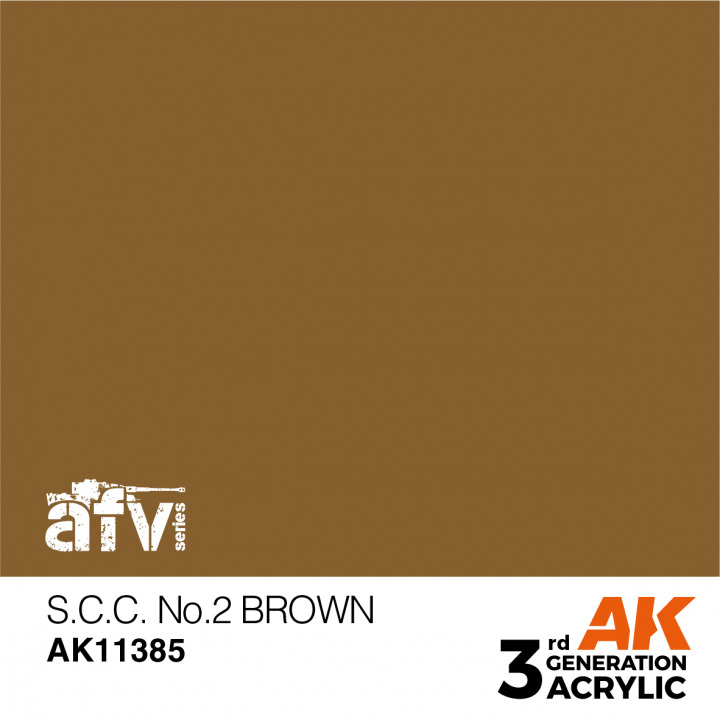 Boxart S.C.C. No.2 Brown AK 3rd Generation - AFV Boxart S.C.C. No.2 Brown AK 3rd Generation - AFV
