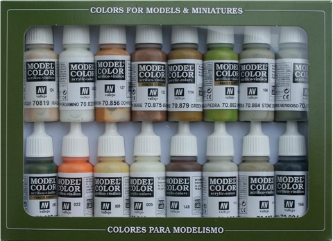 Boxart Earth Tones 70.141 Vallejo Model Color Boxart Earth Tones 70.141 Vallejo Model Color