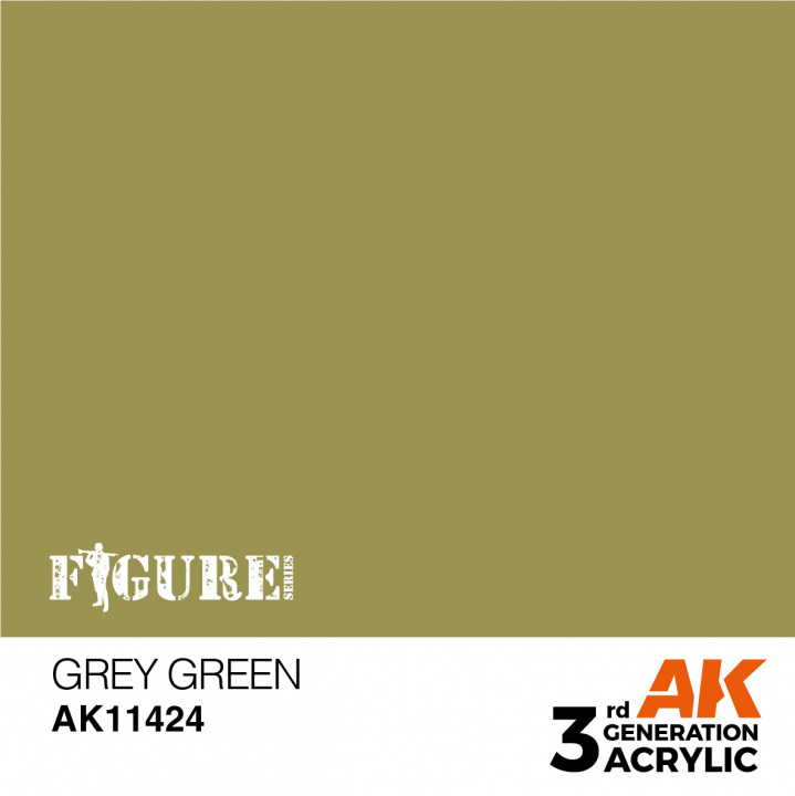 Boxart Grey Green AK 3rd Generation - Figure Boxart Grey Green AK 3rd Generation - Figure