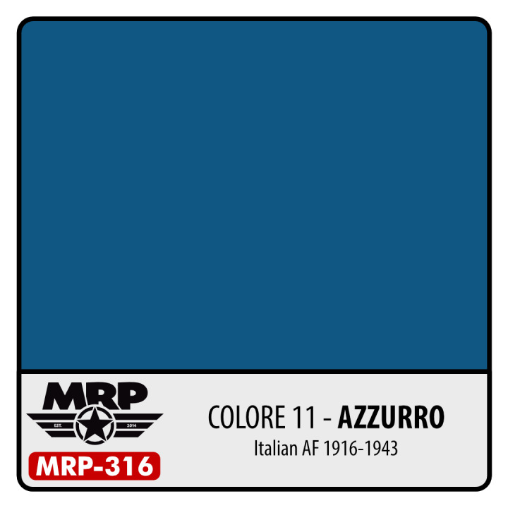Boxart Colore 11 – Azzurro (Italian AF 1916-43) MR.Paint Boxart Colore 11 – Azzurro (Italian AF 1916-43) MR.Paint