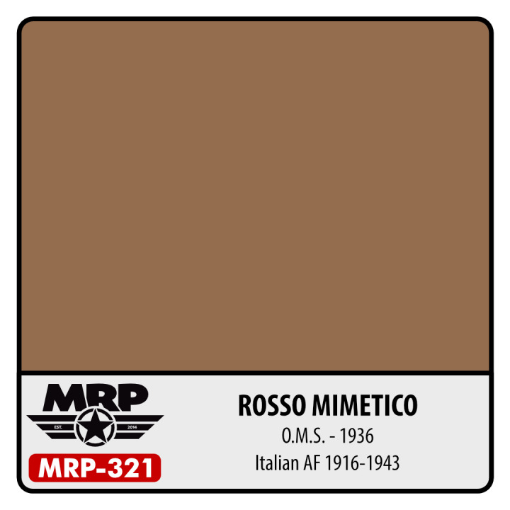 Boxart Rosso Mimetico – O.M.S. 1936 (Italian AF 1916-43) MR.Paint Boxart Rosso Mimetico – O.M.S. 1936 (Italian AF 1916-43) MR.Paint