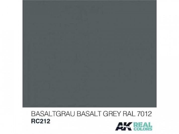 Boxart Basalt grau Basalt Grey RAL 7012 AK Real Colors Boxart Basalt grau Basalt Grey RAL 7012 AK Real Colors