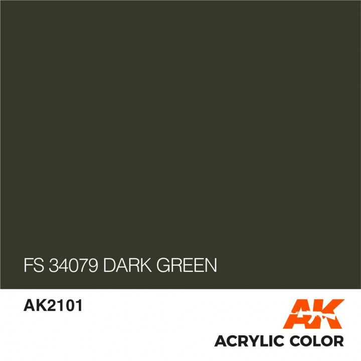 Boxart FS 34079 Dark Green AK 2101 AK Interactive Air Series Boxart FS 34079 Dark Green AK 2101 AK Interactive Air Series