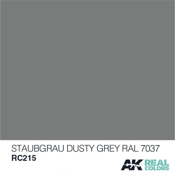 Boxart Staubgrau Dusty Grey RAL 7037 AK Real Colors Boxart Staubgrau Dusty Grey RAL 7037 AK Real Colors