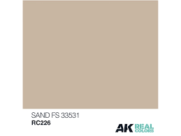 Boxart Sand FS 33531 AK Real Colors Boxart Sand FS 33531 AK Real Colors