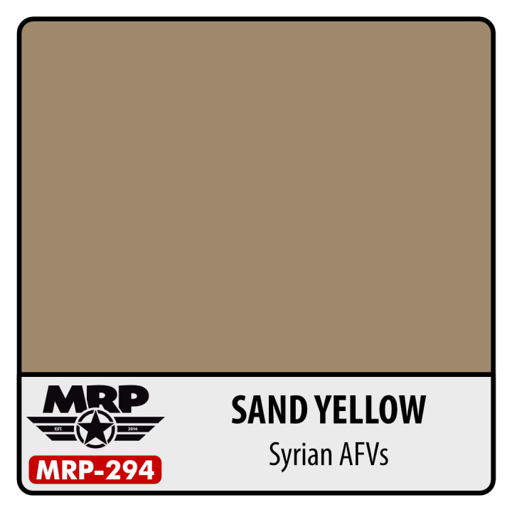 Boxart Sand Yellow (Syarian AFVs) MR.Paint Boxart Sand Yellow (Syarian AFVs) MR.Paint