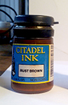 Boxart Rust Brown Ink  Citadel