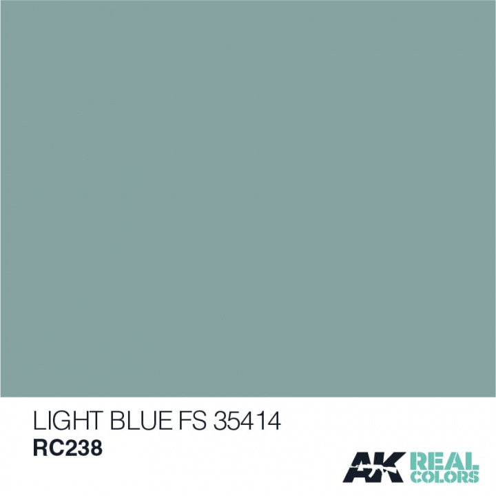 Boxart Light Blue FS 35414 AK Real Colors Boxart Light Blue FS 35414 AK Real Colors