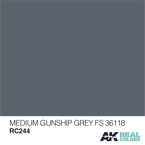 Boxart Medium Gunship Grey FS 36118 AK Real Colors Boxart Medium Gunship Grey FS 36118 AK Real Colors