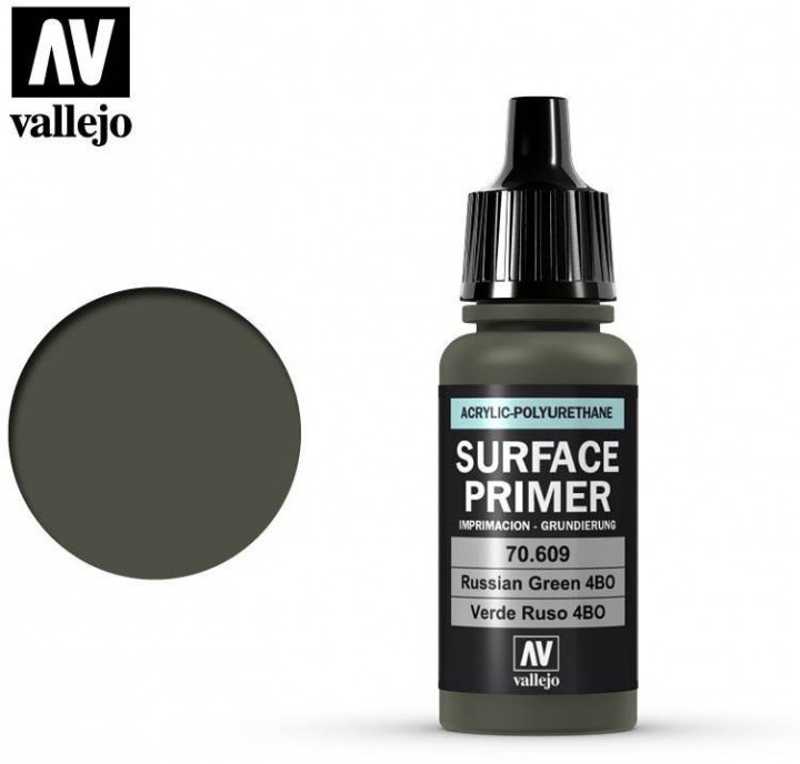 Boxart Russian Green 4BO 70.609 Vallejo Surface Primer Boxart Russian Green 4BO 70.609 Vallejo Surface Primer