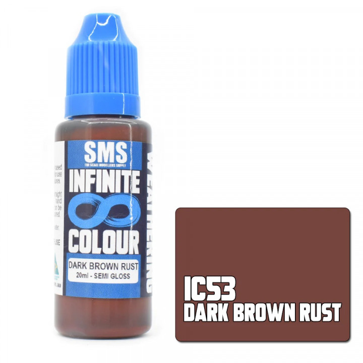 Boxart Infinite DARK BROWN RUST IC53 SMS Boxart Infinite DARK BROWN RUST IC53 SMS