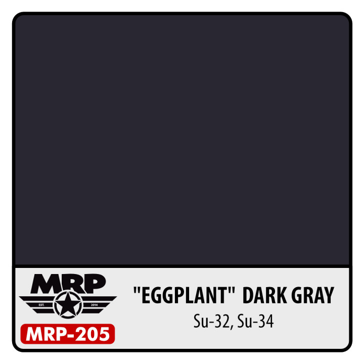 Boxart 'Eggplant' Dark Grey Su-32, Su-34 MR.Paint Boxart 'Eggplant' Dark Grey Su-32, Su-34 MR.Paint