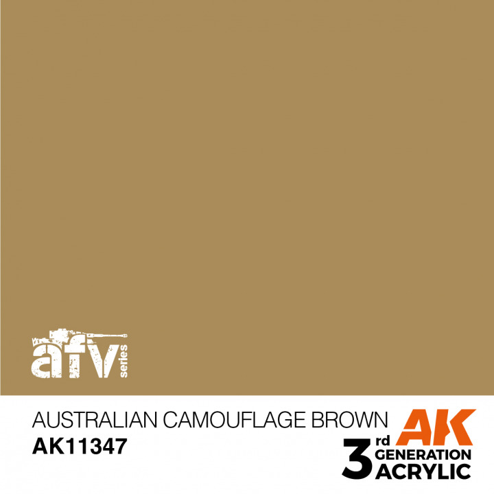 Boxart Australian Camouflage Brown AK 3rd Generation - AFV Boxart Australian Camouflage Brown AK 3rd Generation - AFV