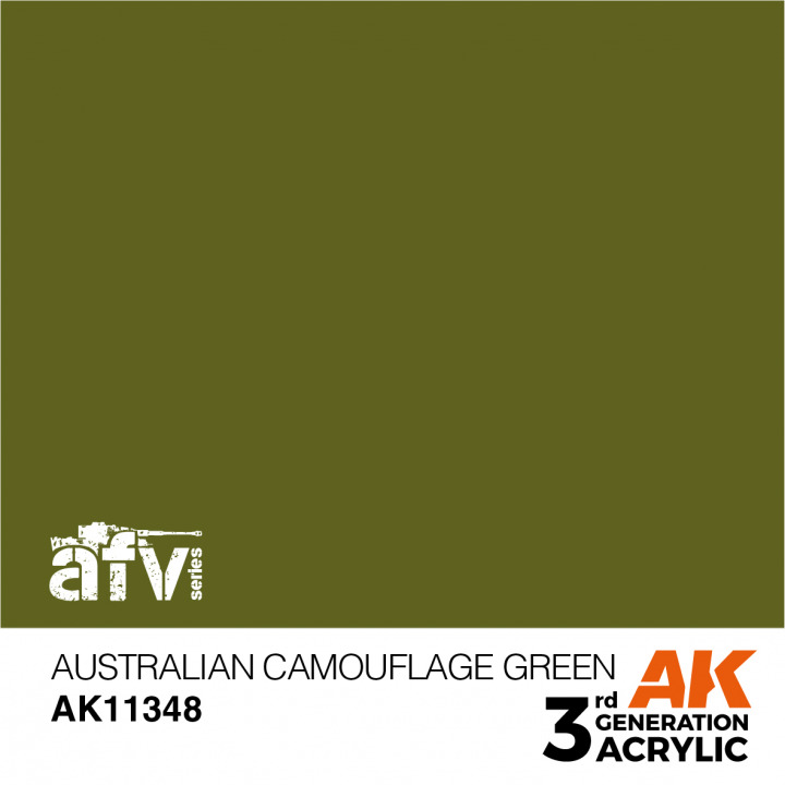 Boxart Australian Camouflage Green AK 3rd Generation - AFV Boxart Australian Camouflage Green AK 3rd Generation - AFV